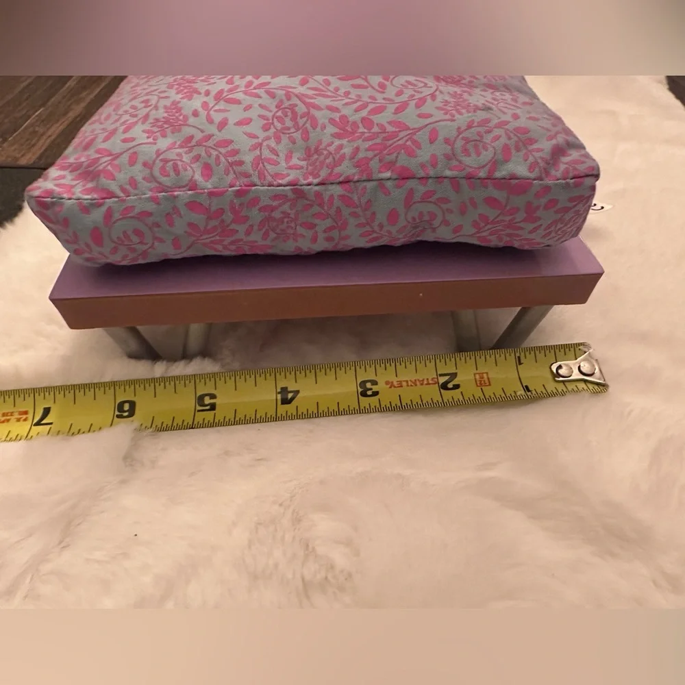Doll Bed & Plush Dog Set – Dollhouse / American Girl Sized Accessories
